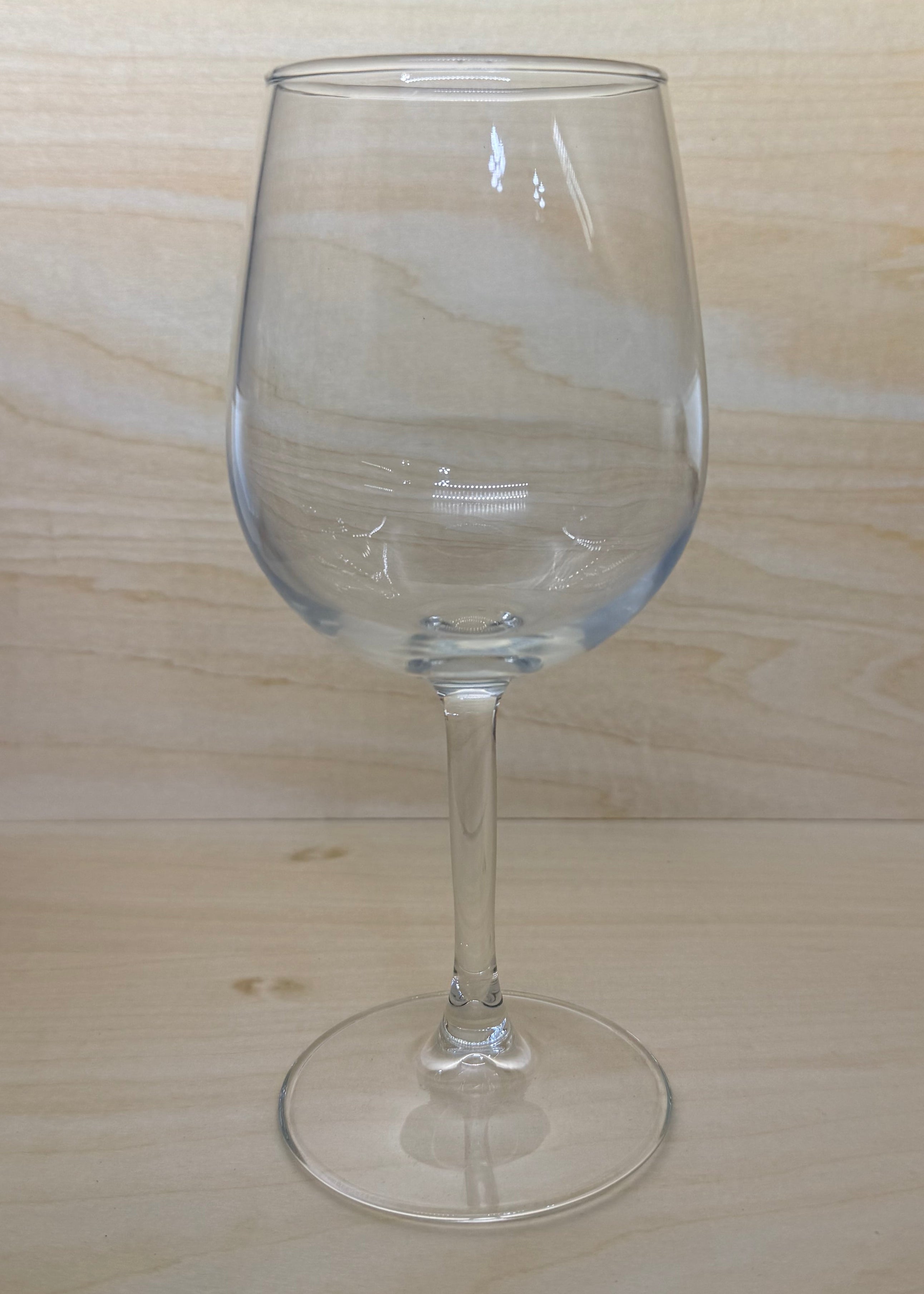 Custom Stemmed Wine Glass